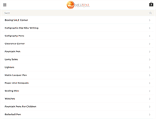 Tablet Screenshot of melpens.com